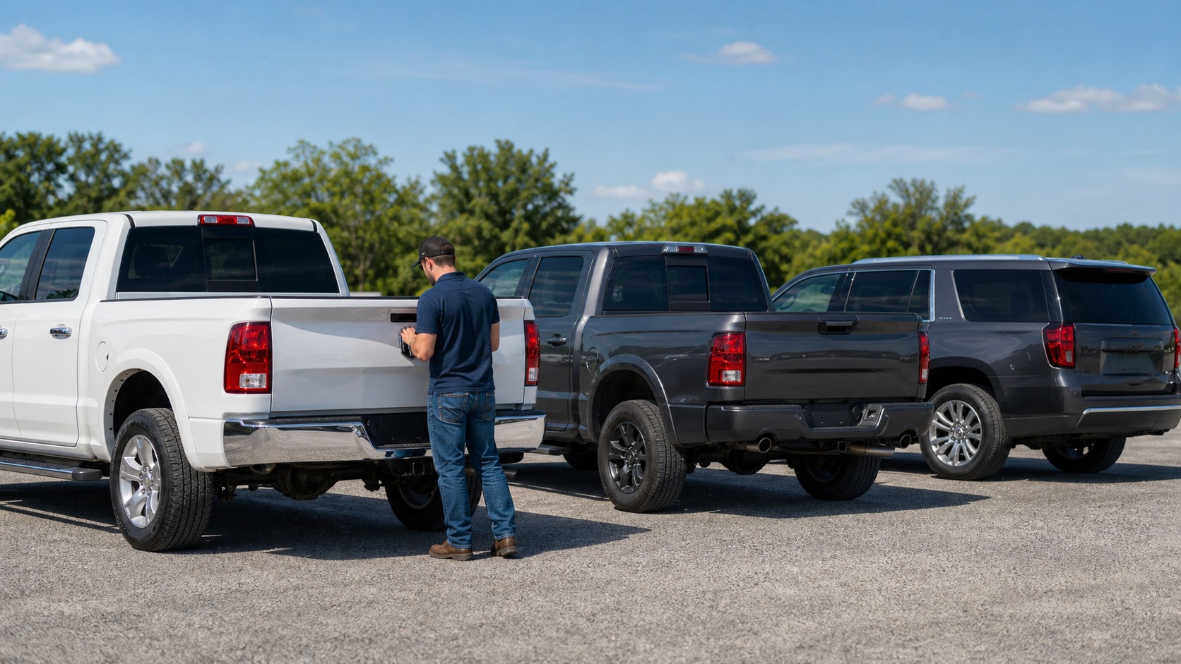 Full-Size Trucks vs Other Options: Pros, Cons, and Buyer Tips featured image showing a realistic unbranded pickup truck scene